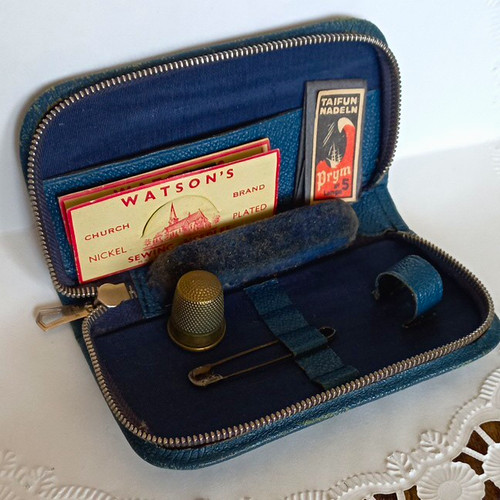 Vintage näh etui - vintage,