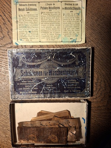 Antikes wäsche stickerei set - wäsche,