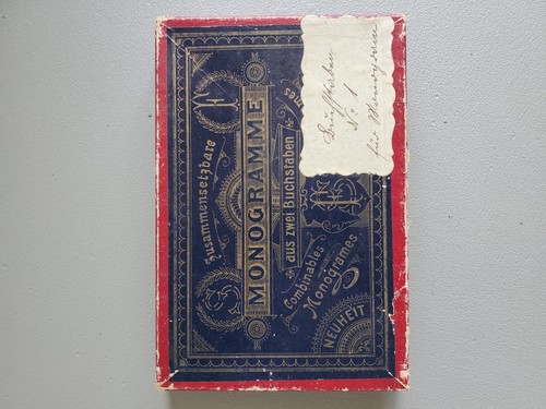 Antiker monogramm baukasten - antiker,