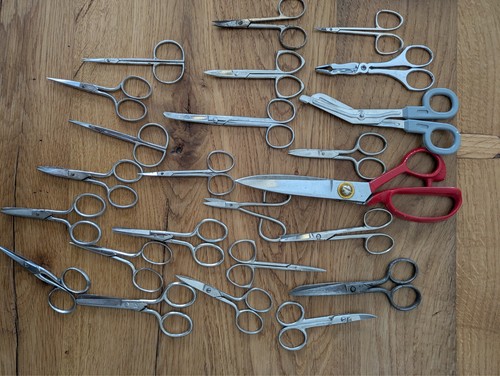 Diverse scheren konvolut - 23,