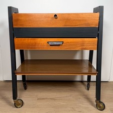 Vintage  Holz Nähwagen