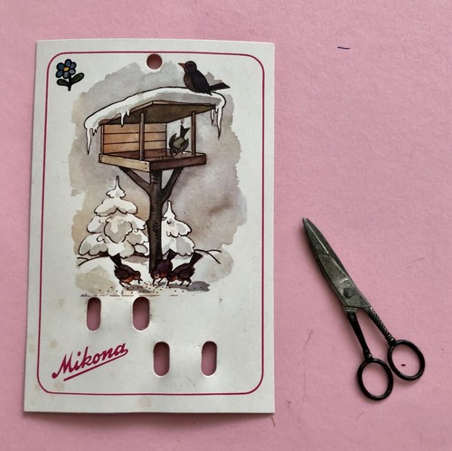 Antike miniatur schere aus - antike,