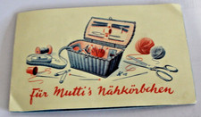 alte Nadelmappe " Für