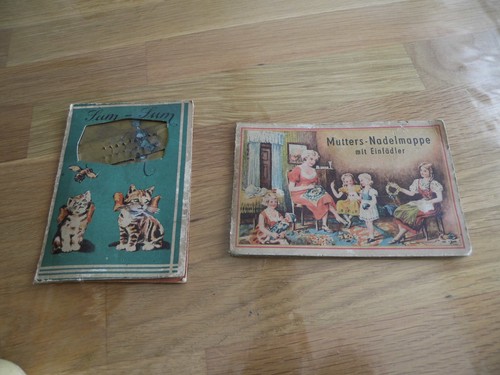 Altes vintage x nadelmappe - altes,